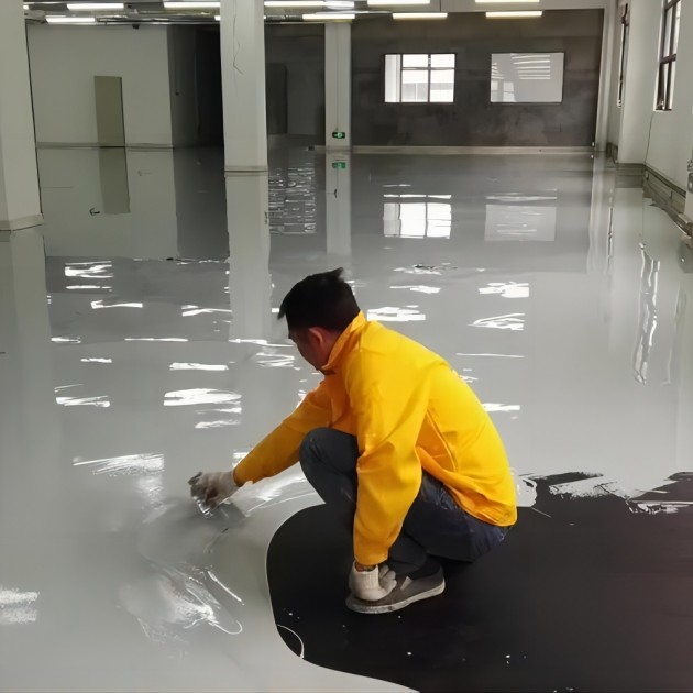 新泰防腐防静电地坪,防腐防静电自流平地坪产品图1